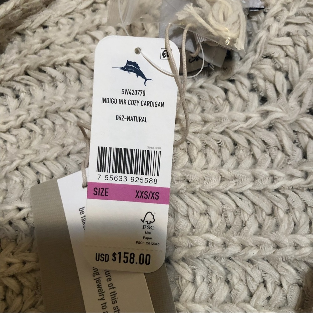 Tommy Bahama Oversized Cozy Cardigan - Picture 6 of 6